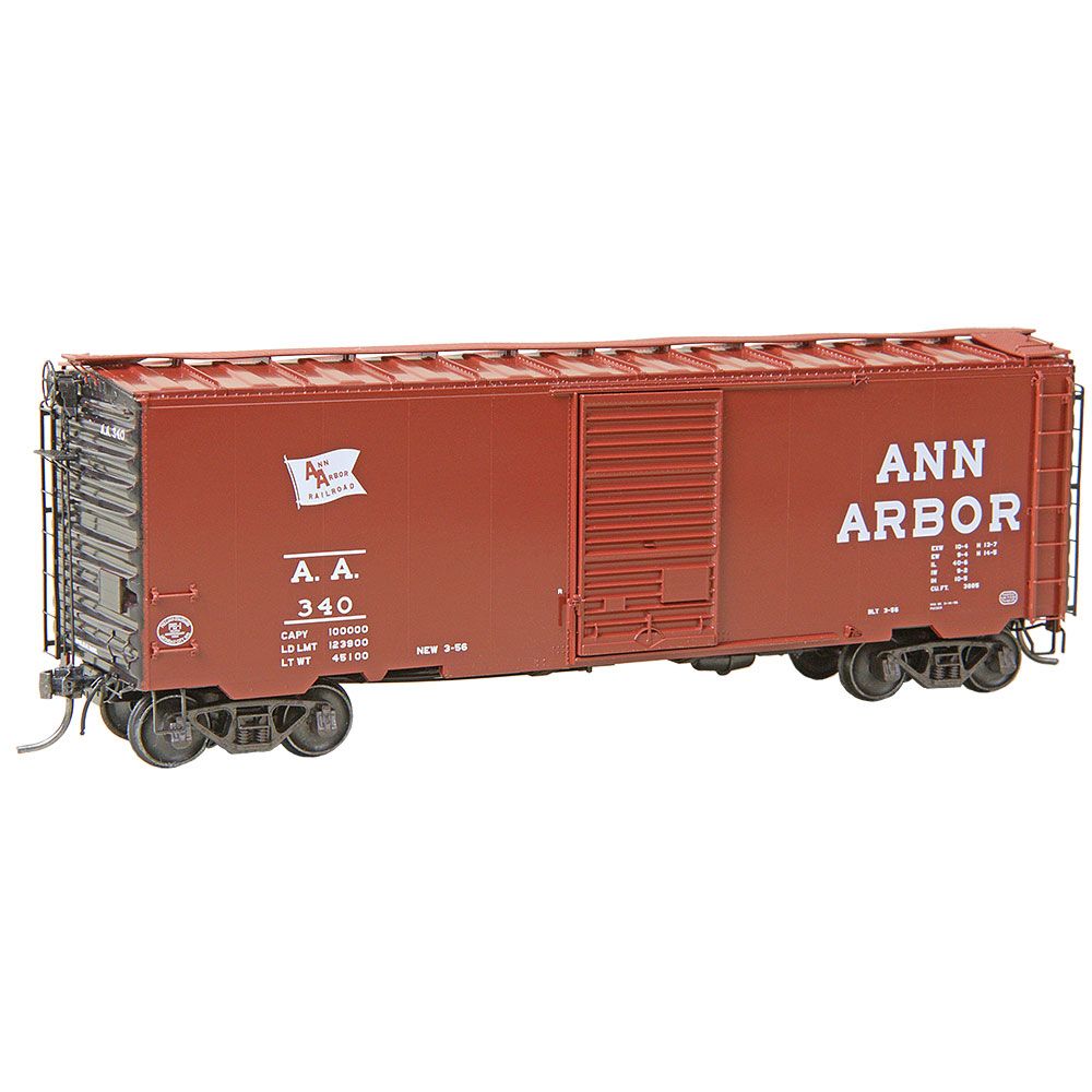 Kadee 4534 HO Scale 40' PS-1 Boxcar Ann Arbor AA 340