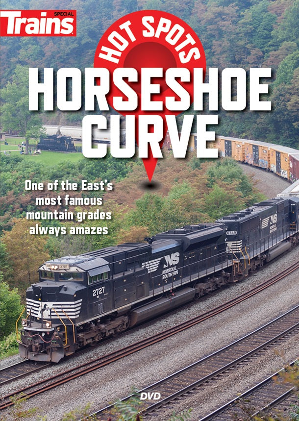 Kalmbach 15140 Trains Magazine Hot Spots at Horseshoe Curve
