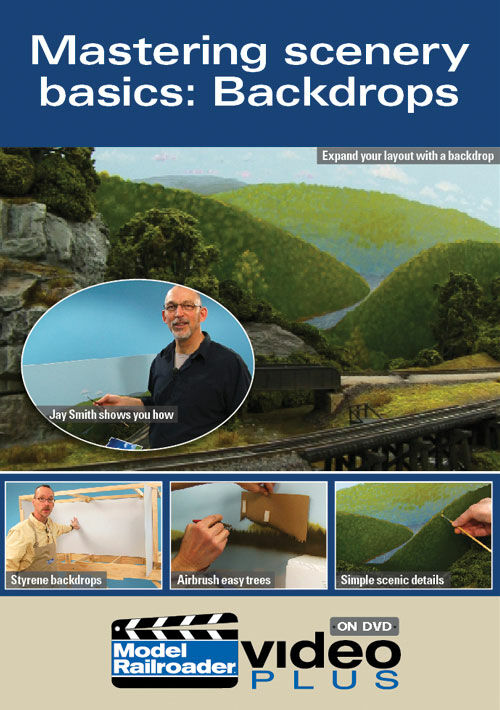 Kalmbach 15309 Model Railroader Video Scenery Basics: Backdrops