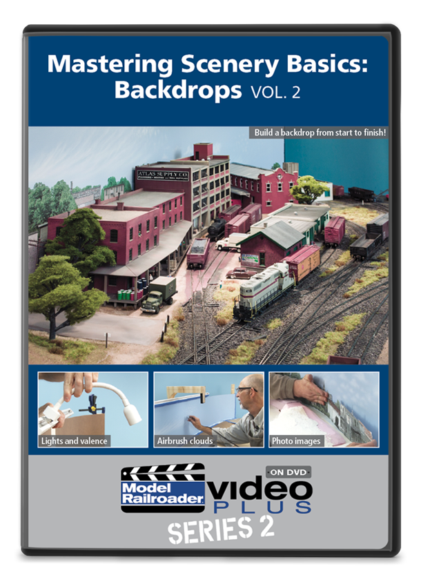 Kalmbach 15335 Model Railroader Video Scenery Basics Volume 2 Backdrops