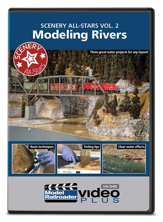 Kalmbach 15350 Model Railroader Video Scenery All-Stars Volume 2 Modeling Rivers