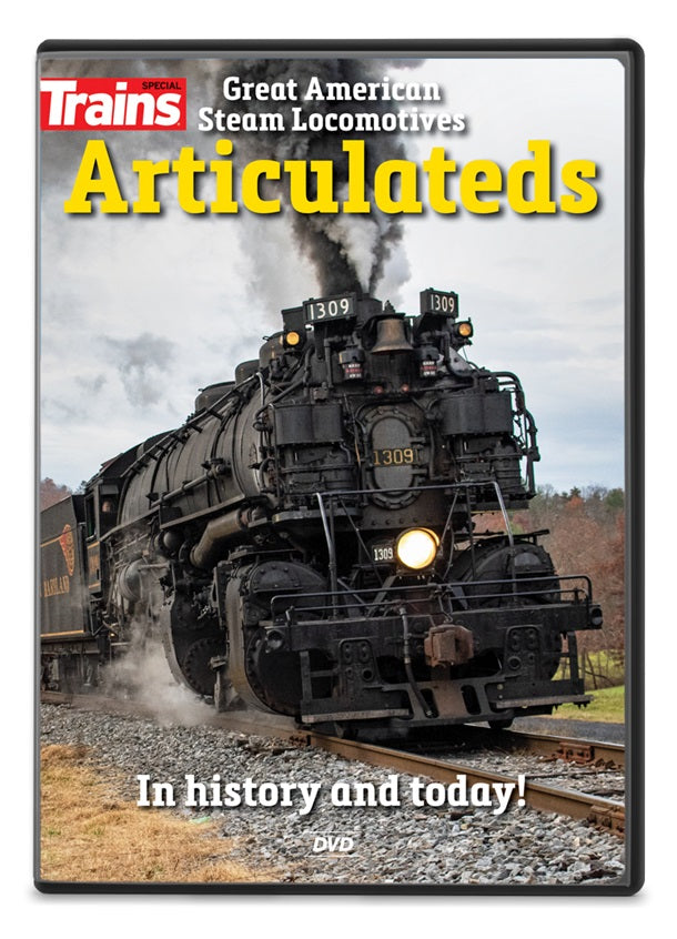 Kalmbach 16126 Trains Magazine Great American Steam Locomotives: Articulateds