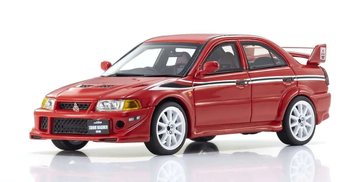 Kyosho Diecast KSR43116R 1/43 Mitsubishi Lancer Evolution VI