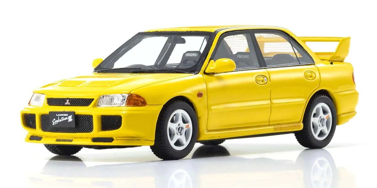 Kyosho Diecast KSR43120Y 1/43 Mitsubishi Lancer Evolution III
