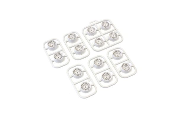 Kyosho MDH100W White Multi Offset Wheel Set for Mini-Z AWD
