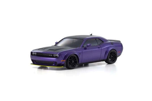 Kyosho MZP451PU ASC Dodge Challenger SRT Hellcat Redye Plum Crazy Body