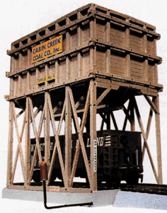 Life-Like 433-8200 HO Scale Operating Coal Tipple