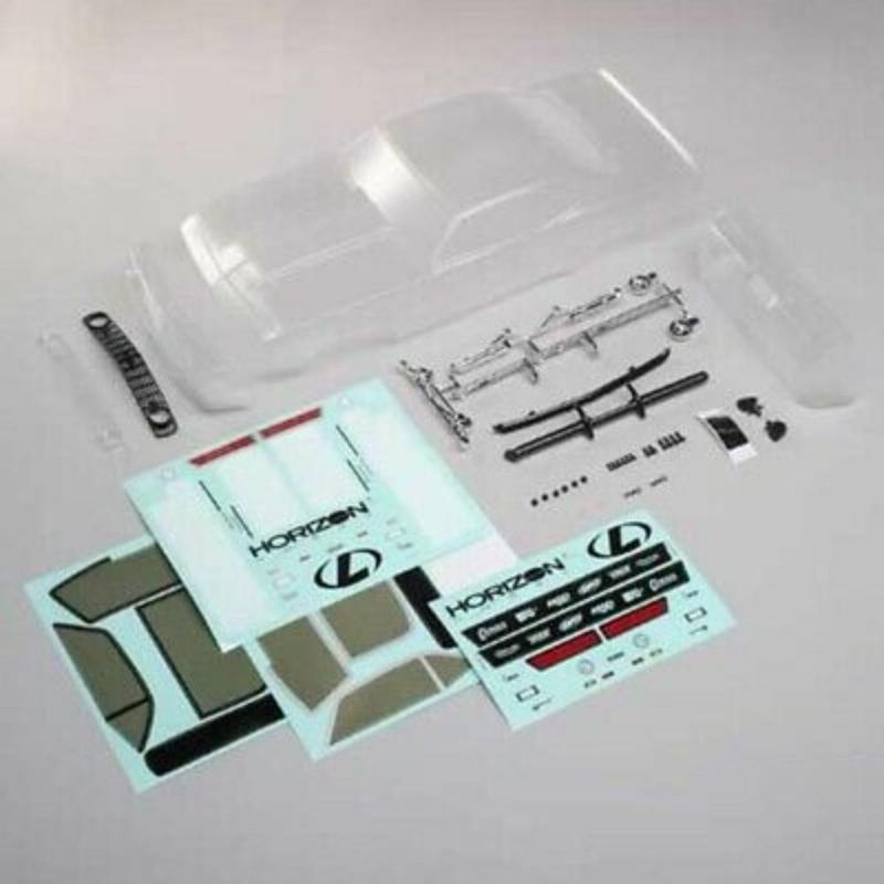 Losi LOS230102 1972 Chevy C10 Pickup Body Set: V100 (Clear) (230102)