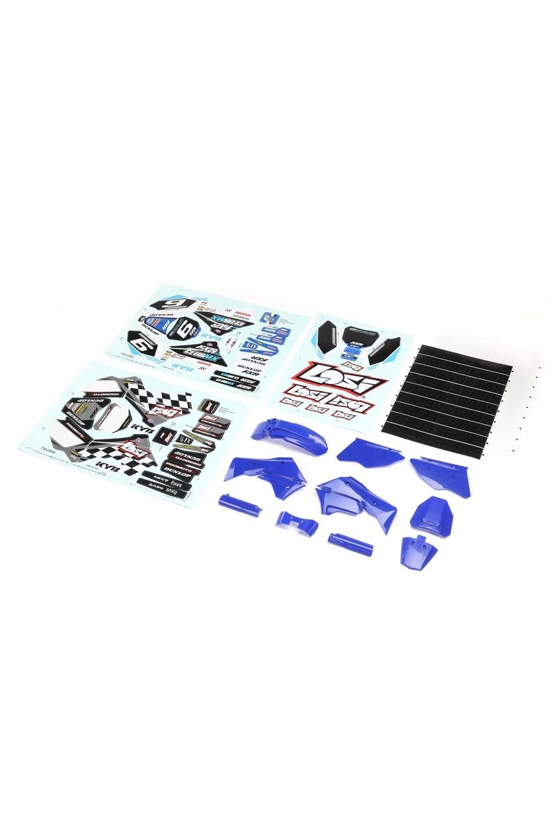 LOS260001 Blue Plastics with Wraps: Promoto-MX