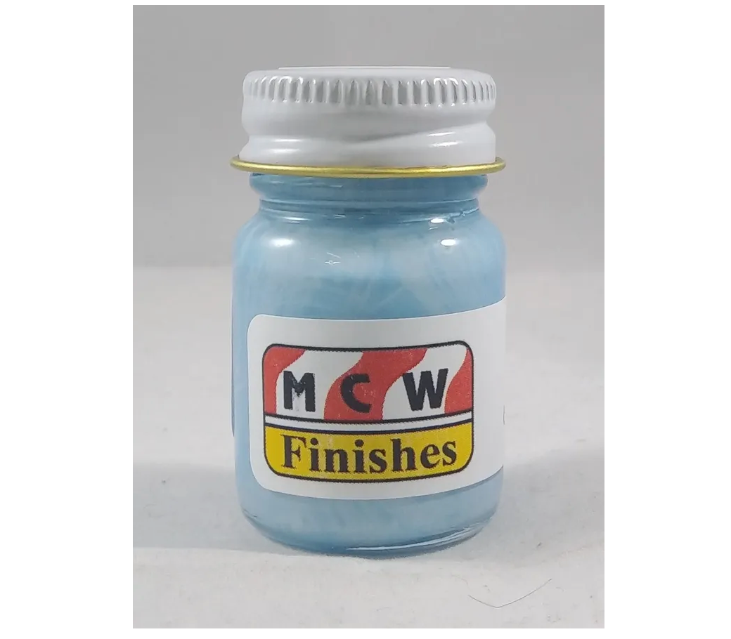 MCW Finishes 10006E Light Blue Enamel Paint