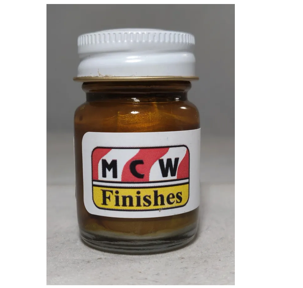 MCW Finishes 10012E Gloss Gold Enamel Paint 15ml (0.5oz)