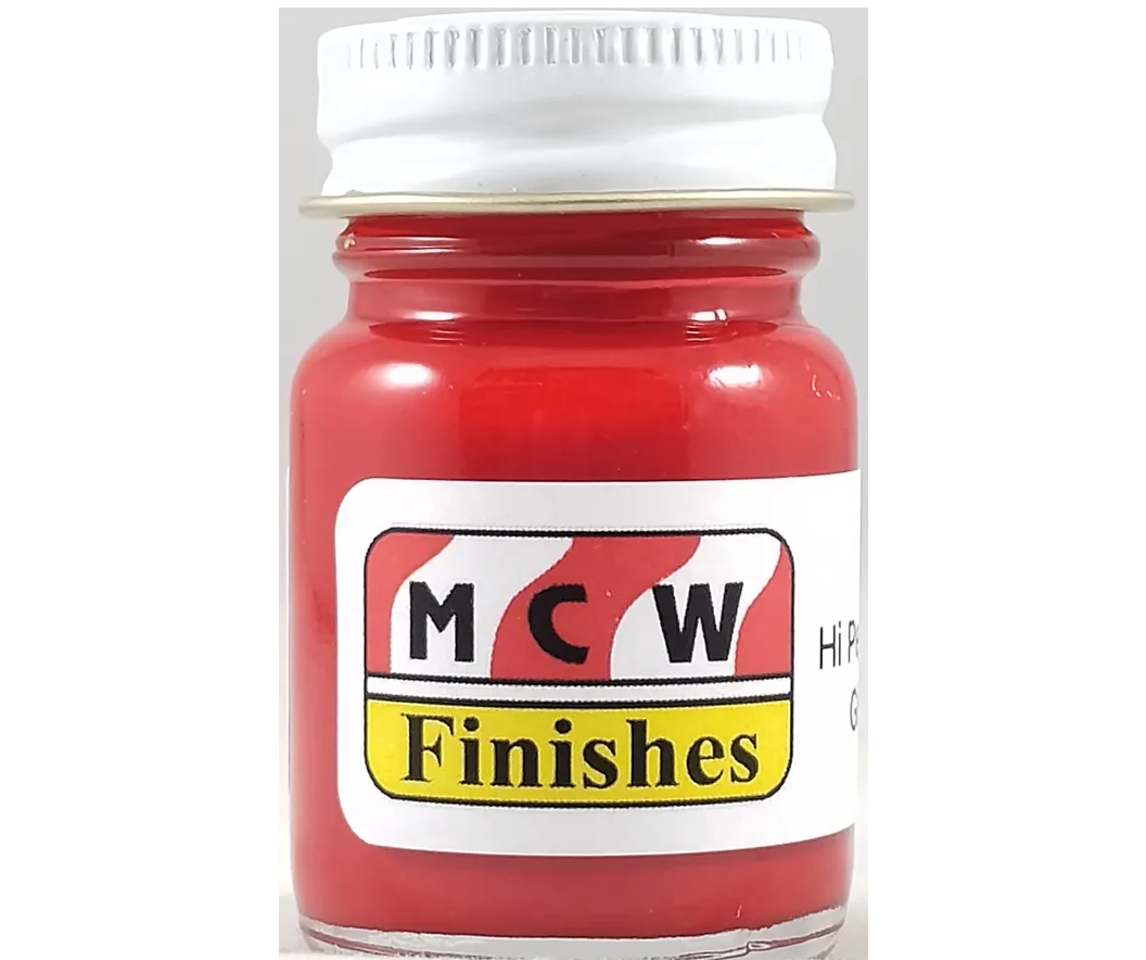 MCW Finishes 200250E Hi Performance Red Enamel Paint