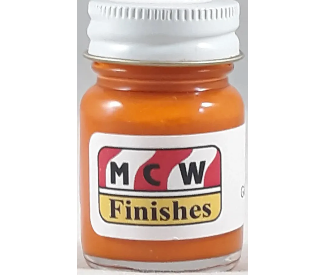 MCW Finishes 2070E Orange Enamel Paint