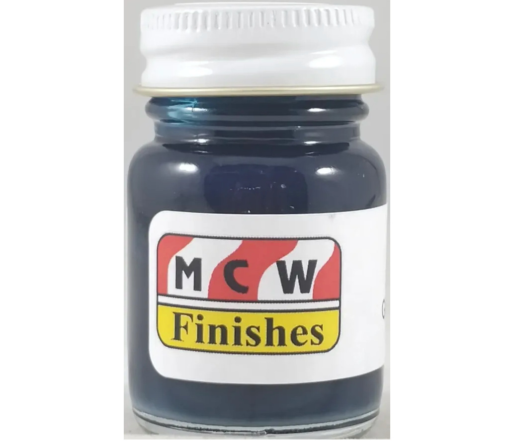 MCW Finishes 2073E Dark Blue Enamel Paint