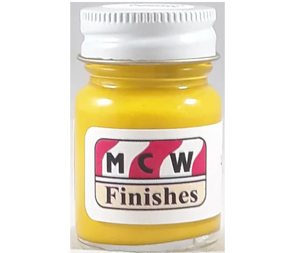 MCW Finishes 2085E Lemon Yellow Enamel Paint