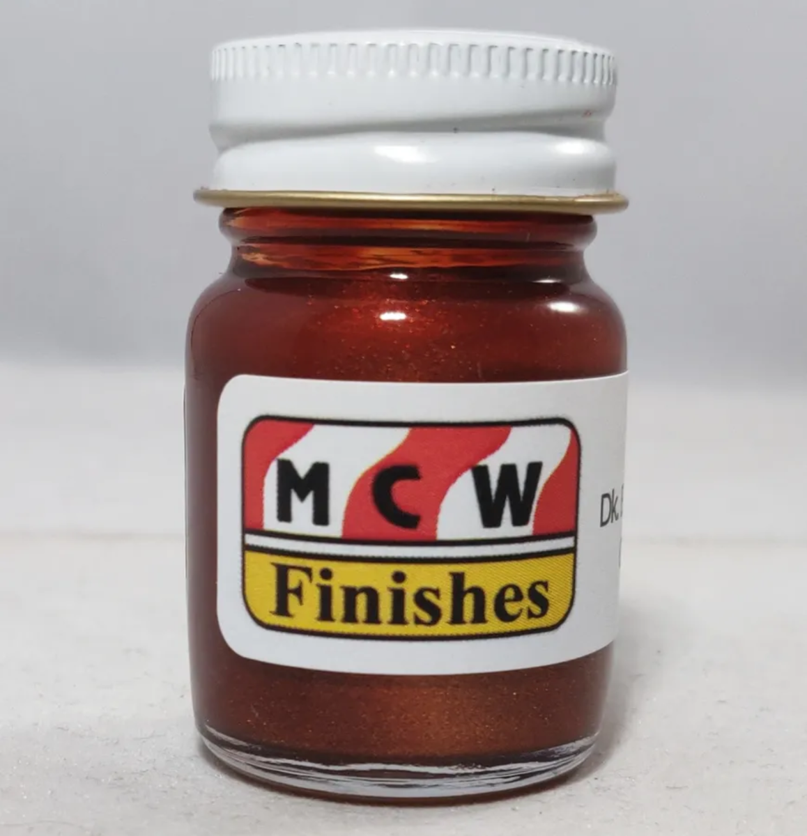 MCW Finishes 7061E Dark Burnt Orange Metallic Enamel Paint