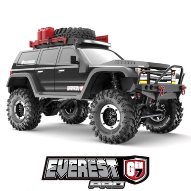 1/10 Everest Gen7 PRO Rock Crawler *BLACK (ALT RER09587)