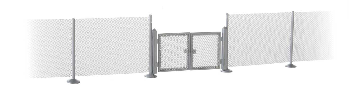 Walthers 949-4188 HO Metal Industrial Fence