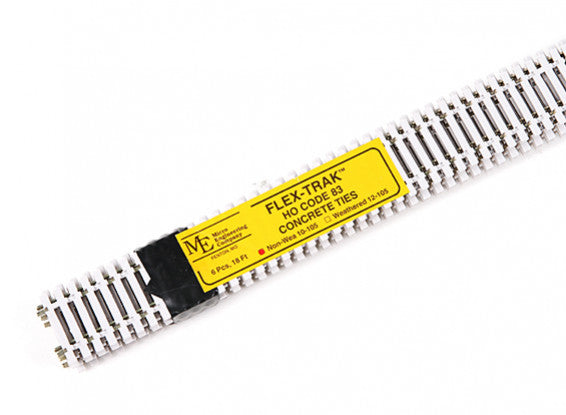 Micro Engineering 10-105 HO Scale Code 83 36" Flex-Track (Concrete Ties)