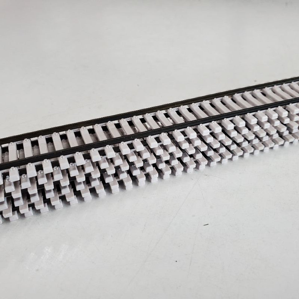 Micro Engineering 12-105 HO Scale Weathered Code 83 36" Flex-Track (Concrete Ties)