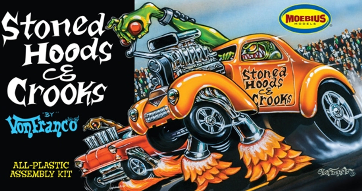 Moebius Models 1209 1/25 Von Franco Stoned Hoods & Crooks