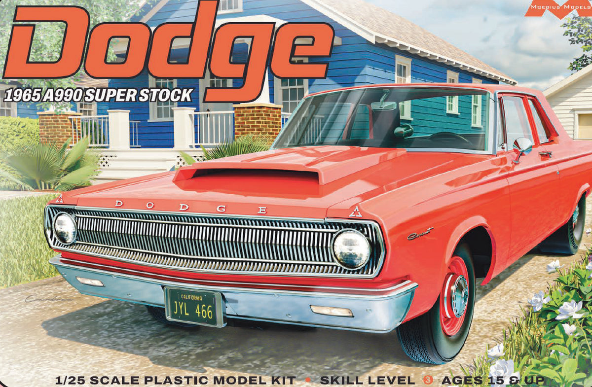 Moebius Models 2460 1/25 1965 Dodge A990 Super Stock