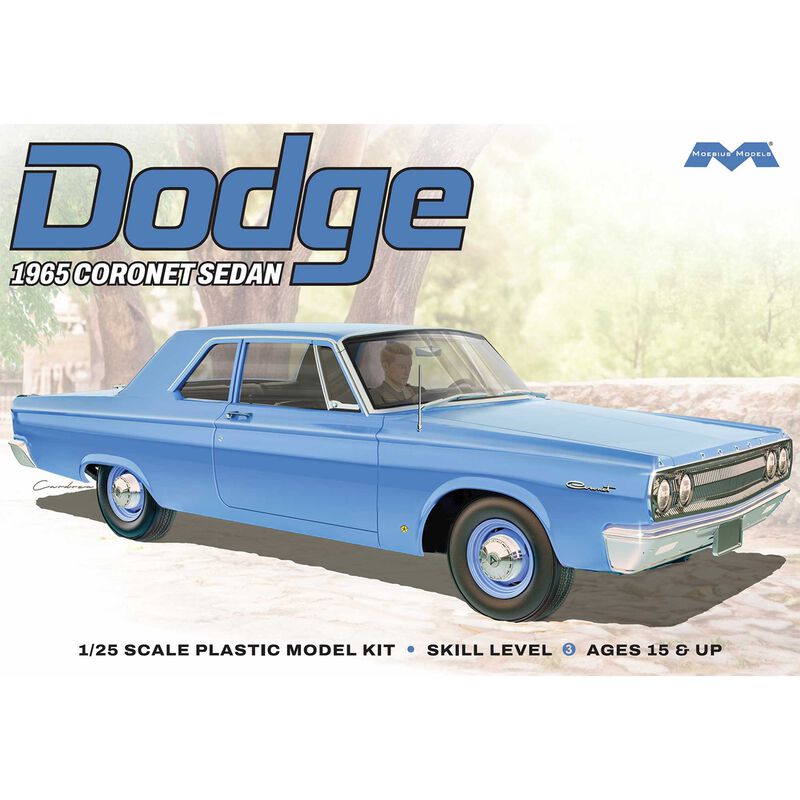 Moebius Models 2461 1/25 1965 Dodge Coronet Sedan