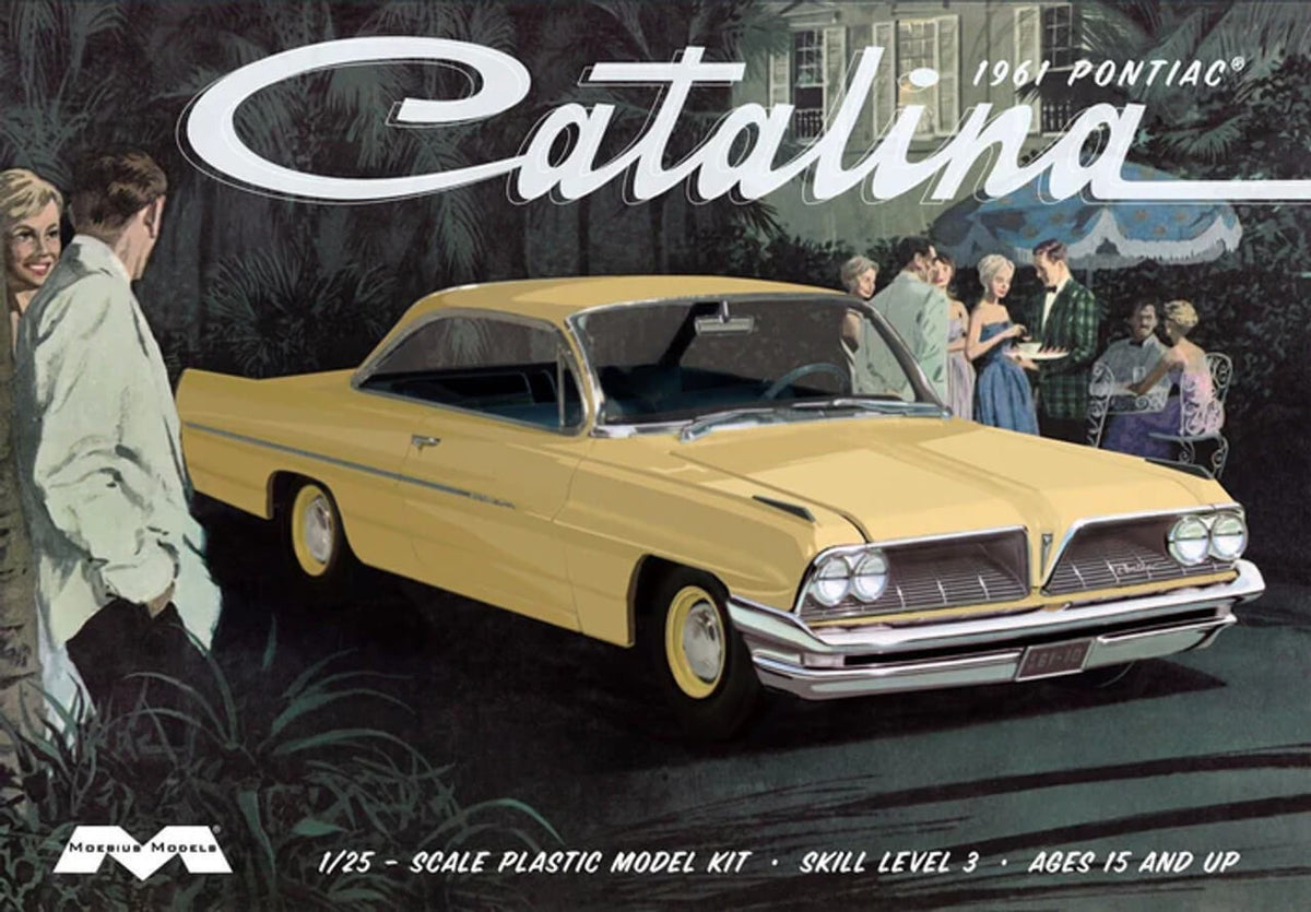 Moebius Models 2850 1/25 1961 Pontiac Catalina
