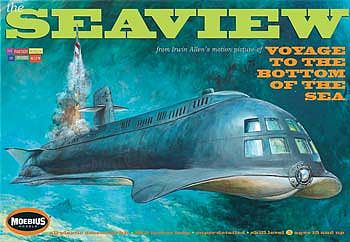 Moebius Models 708 Voyage To The Bottom Of The Sea 8 Window Seaview