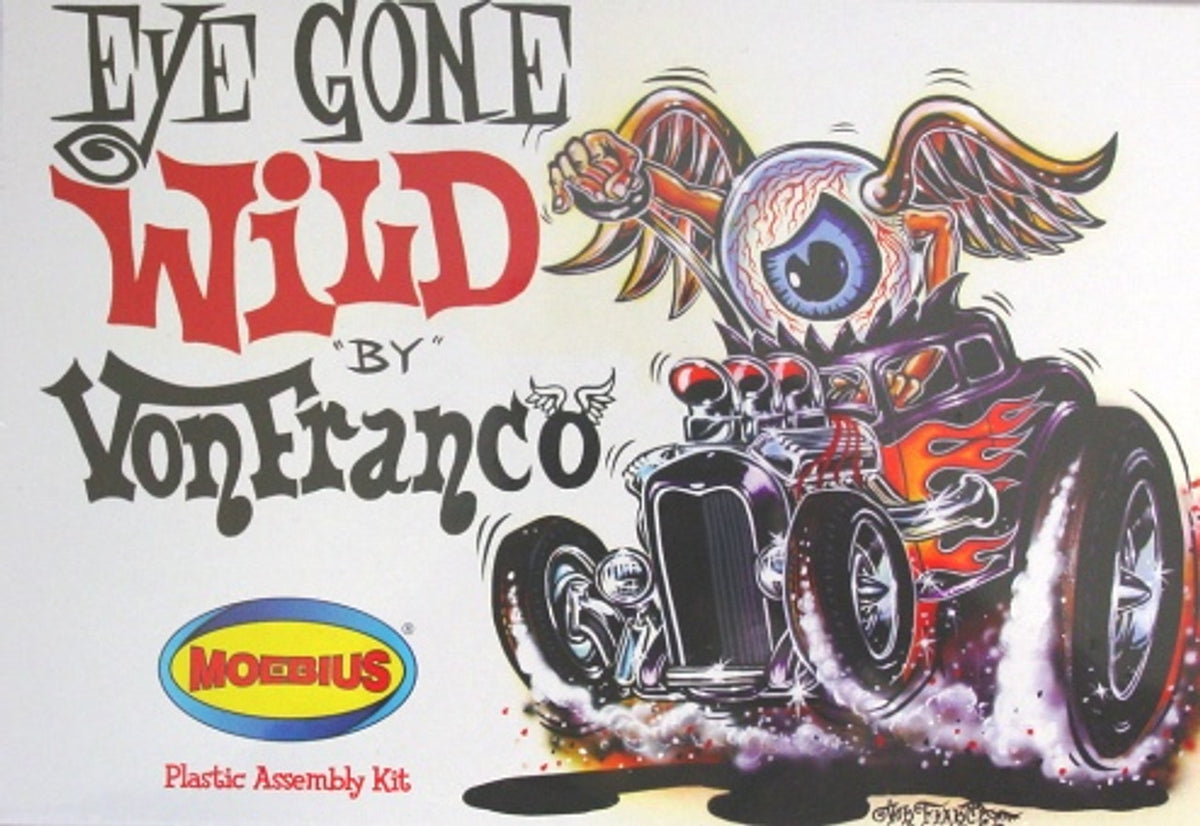 Moebius Models 911 1/20 Von Franco Eye Gone Wild
