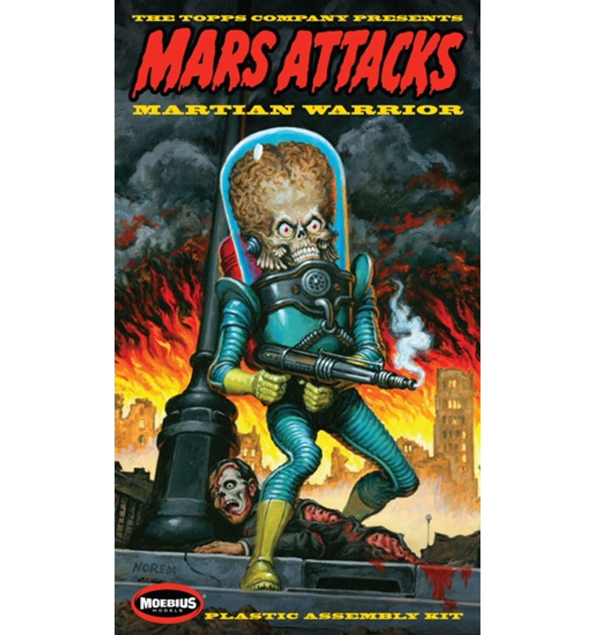 Moebius Models 936 Mars Attacks! Martian Figure