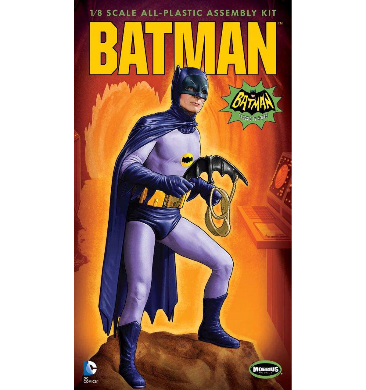 Moebius Models 950 1/8 1966 Batman Figure