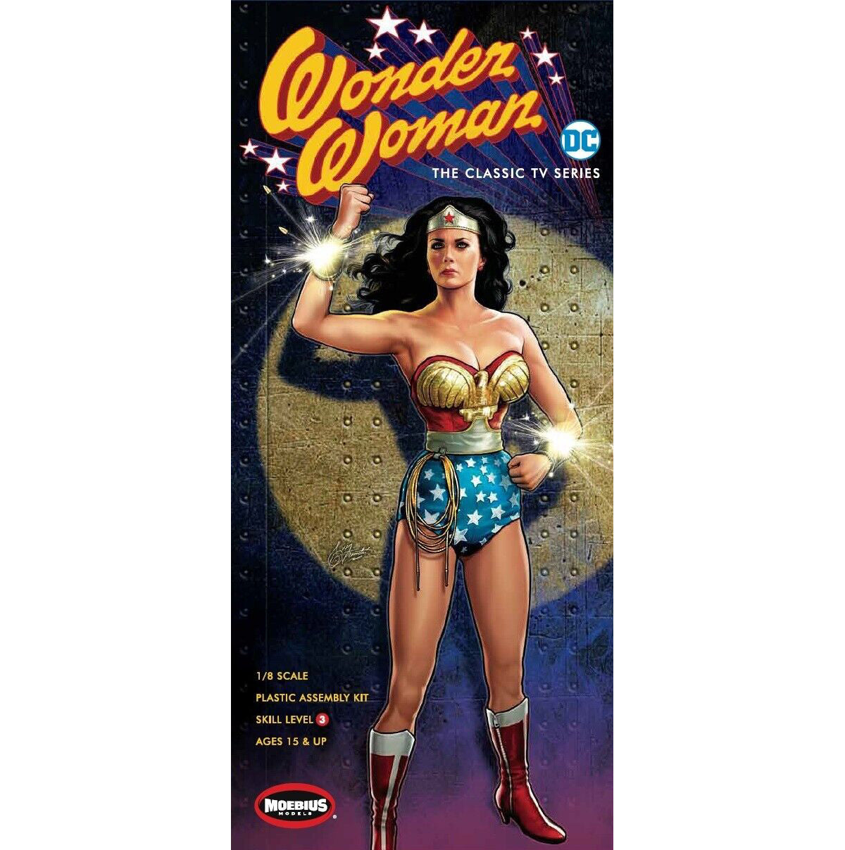 Moebius Models 973 1/8 Wonder Woman The Classic TV Series