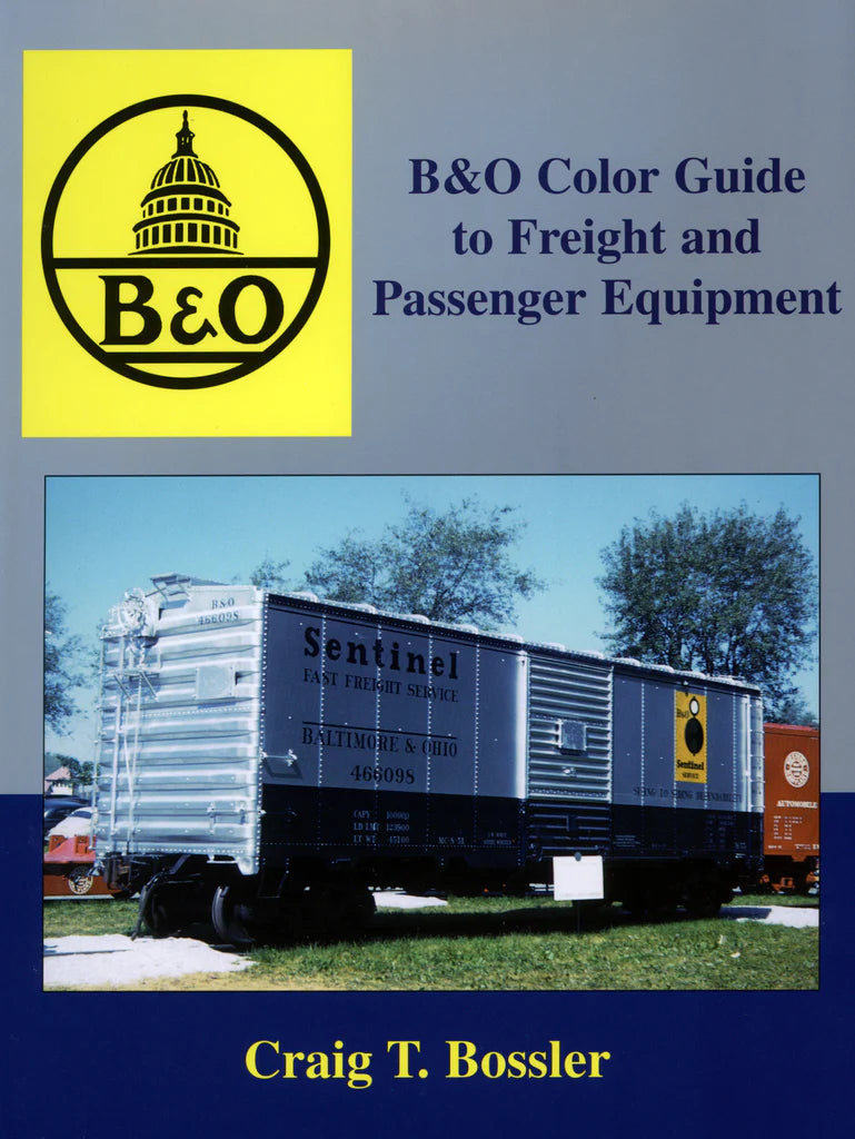 Morning Sun 1016 B&O Color Guide to Freight and Passenger Equipment