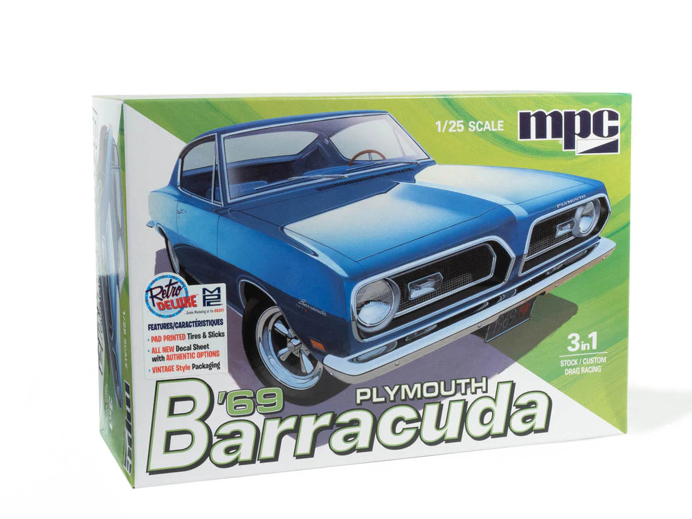 MPC 994 1/25 1969 Plymouth Barracuda