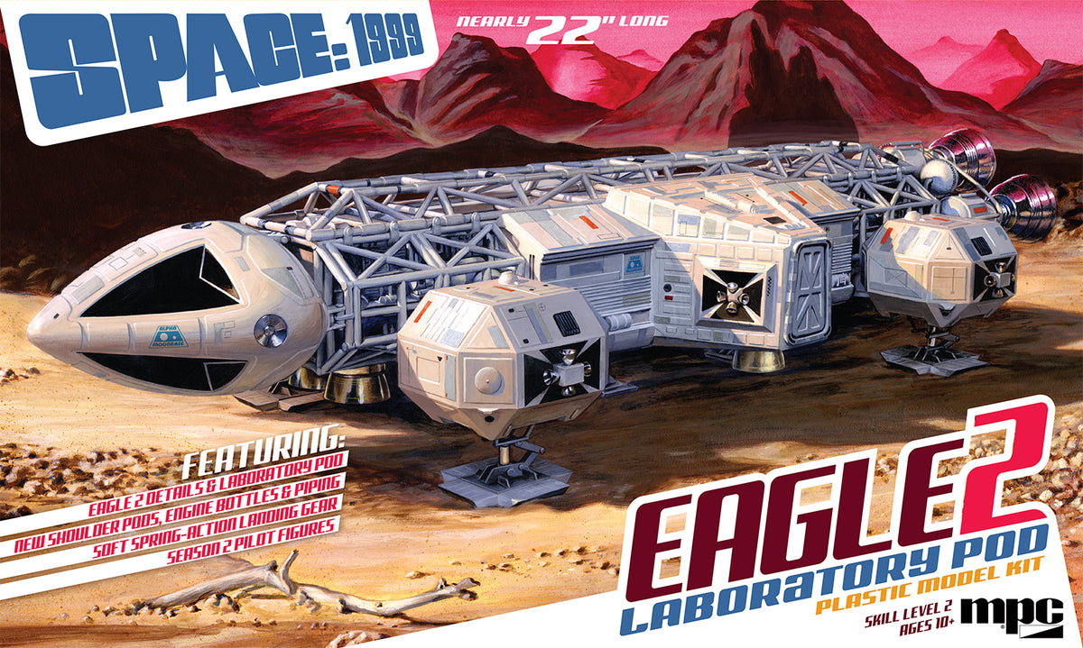 MPC Plastic Model Kits 923 1/48 Space:1999 Eagle II with Lab Pod