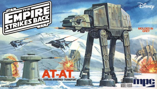 MPC 950 1:100 Star Wars The Empire Strikes Back AT-AT Model Kit