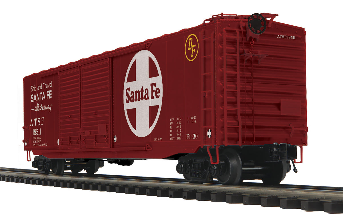 MTH Premier 20-99319 O Scale 50' PS-1 Boxcar Santa Fe ATSF