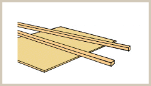 Northeastern Scale Lumber (70235) 18STR14B 1/8" x 1/4" x 24"
