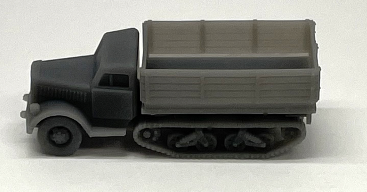 Phoenix Precision Models 30040 N Scale Half Track Truck
