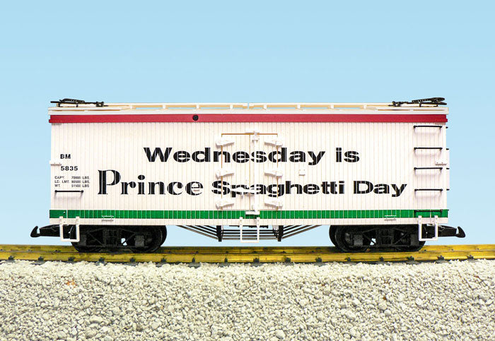 USA Trains R16039B G Prince Spaghetti Refrigerator Car #5836
