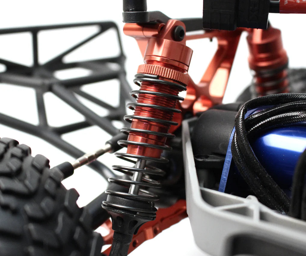 Racers Edge 1850R Red Aluminum Rear Shocks for Traxxas Slash 2/4WD