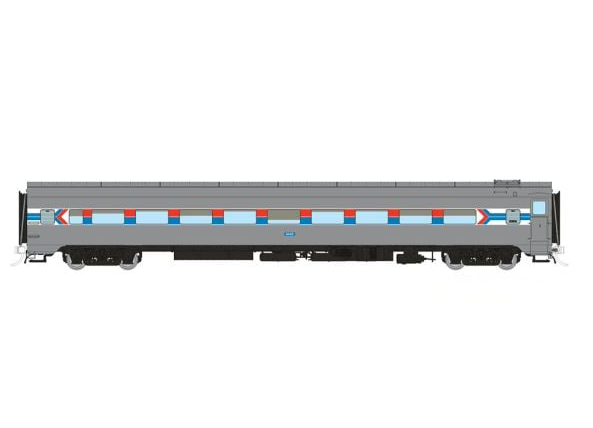 Rapido 100384 HO Scale Lightweight Coach Amtrak - Phase 1 6443