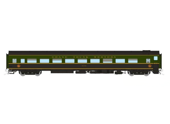 Rapido 100398 HO Scale Lightweight Coach GTW - 1954 Scheme 4887