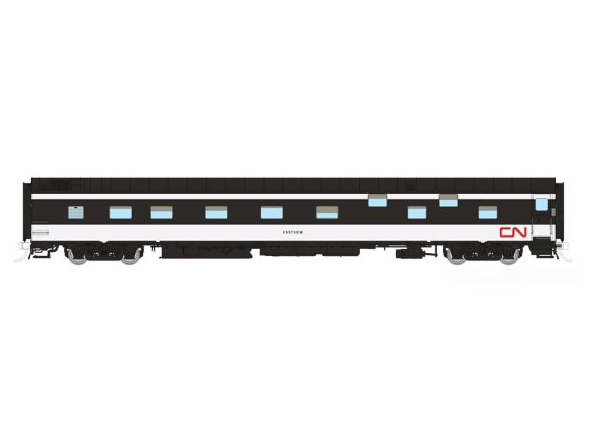 Rapido 101158 HO Scale Duplex Sleeper CN - Wet Noodle Scheme 1136 Endeavour