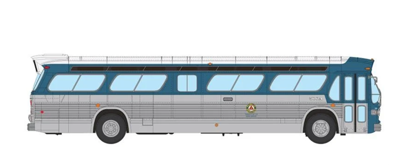 Rapido 753125 HO Scale Deluxe New Look Suburban Bus - Coordinated Transit 506A
