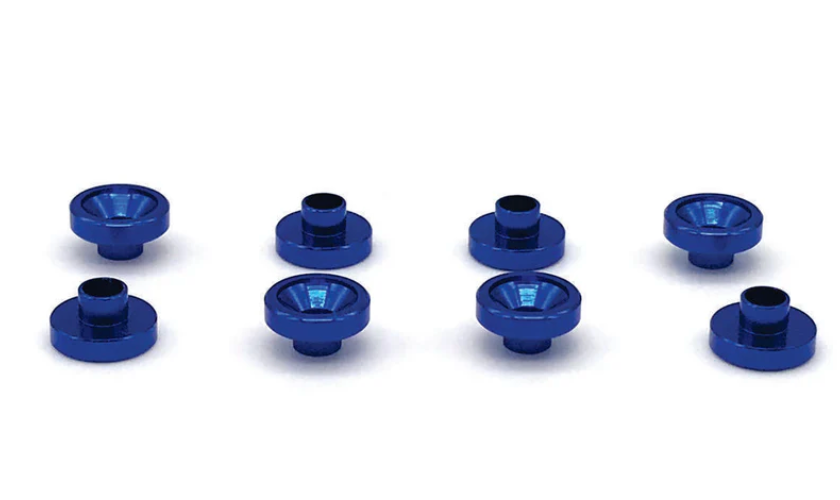 Reefs RC (52) Blue Aluminum Servo Washers