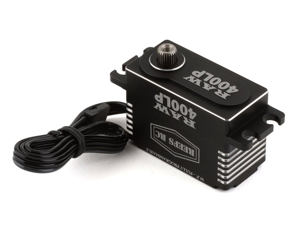 REEFS RC (137) RAW400LP Black Programmable Waterproof Servo