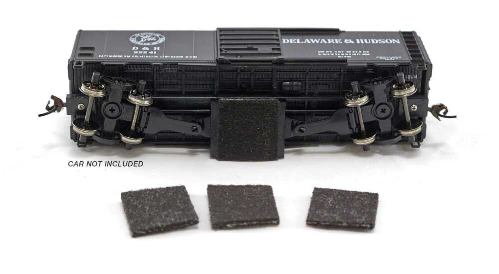 LaBelle 124 HO Track Cleaning Cars Replacement Pads (Pack of 3)