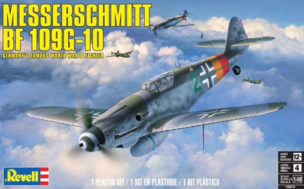 Revell 15873 1/48 Messerschmitt BF 109G-10 Airplane